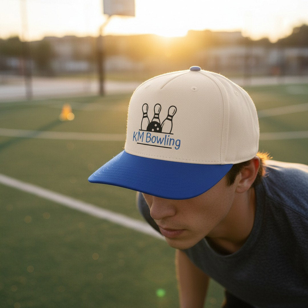 KM Bowling Mid Profile Baseball Cap