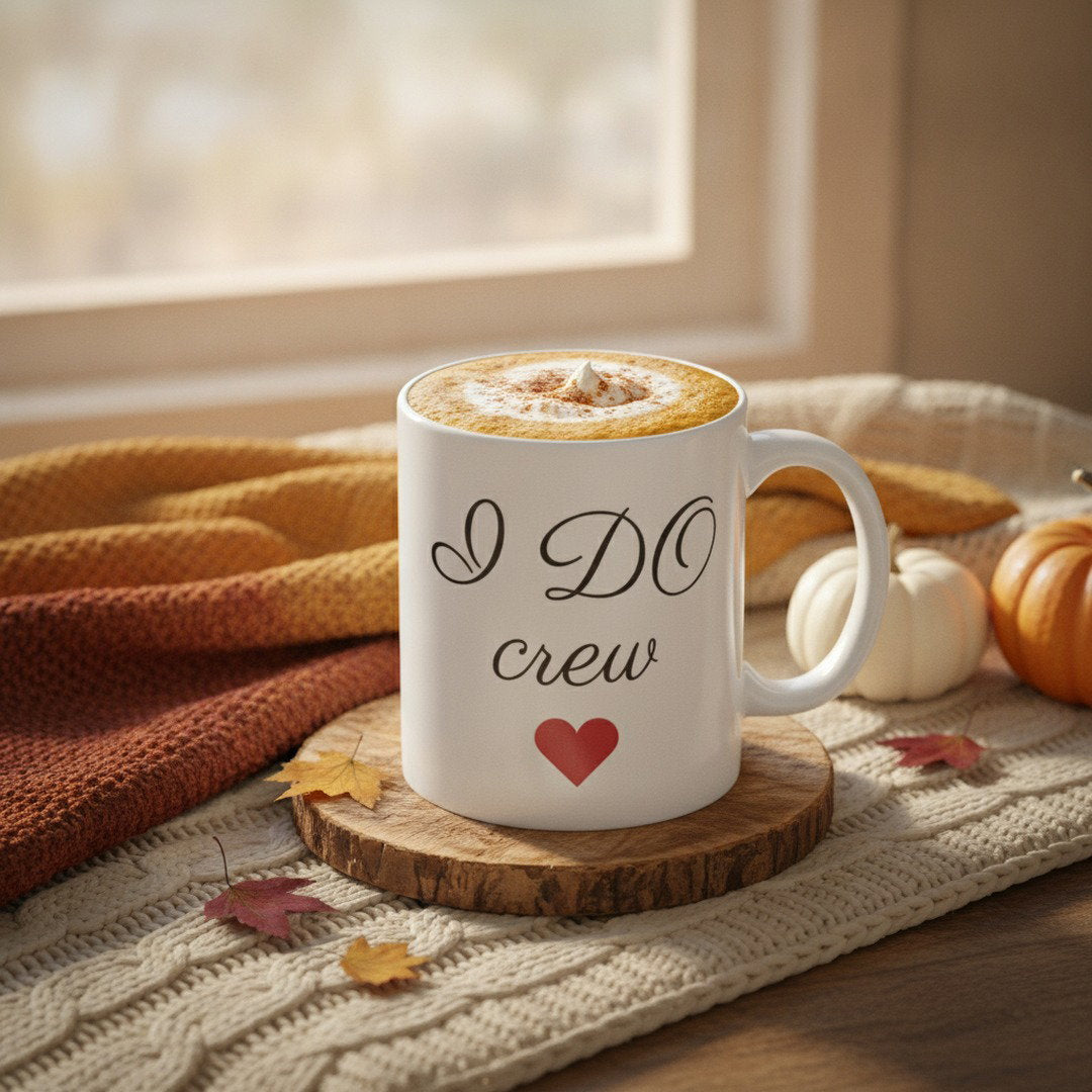 I DO Crew mug | Color Changing 11oz Wedding Party Mug