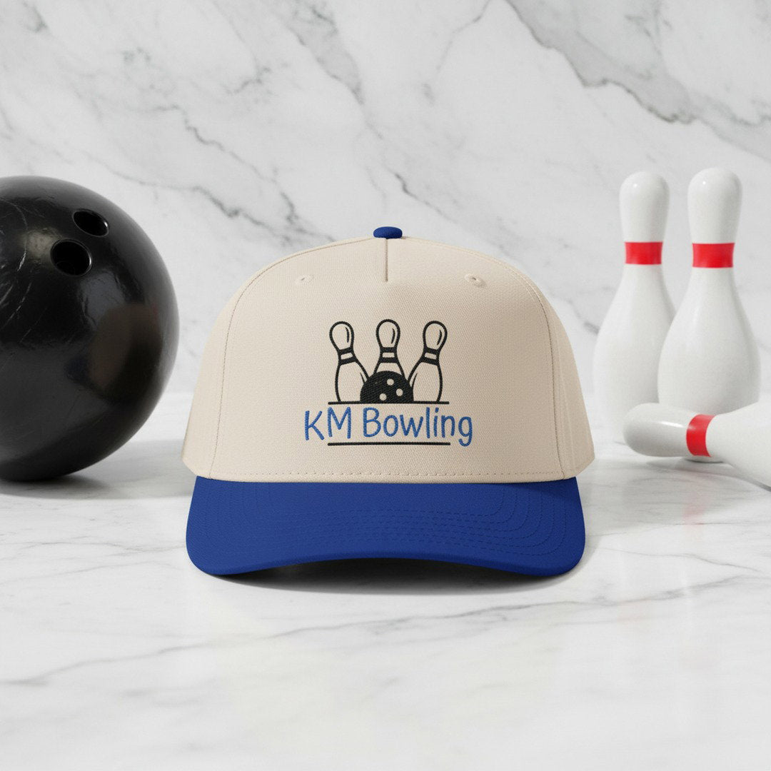 KM Bowling Mid Profile Baseball Cap