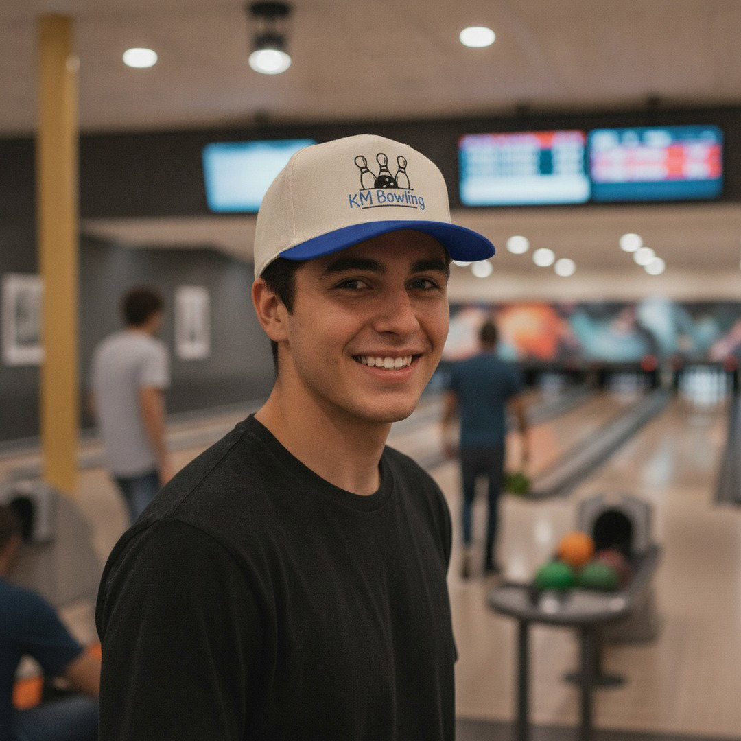 KM Bowling Mid Profile Baseball Cap