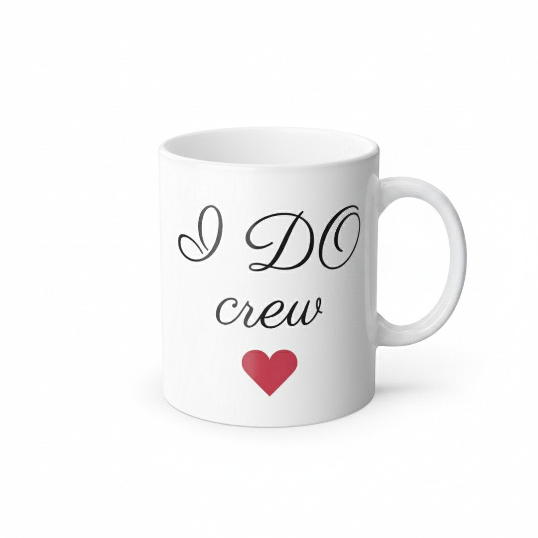 I DO Crew mug | Color Changing 11oz Wedding Party Mug