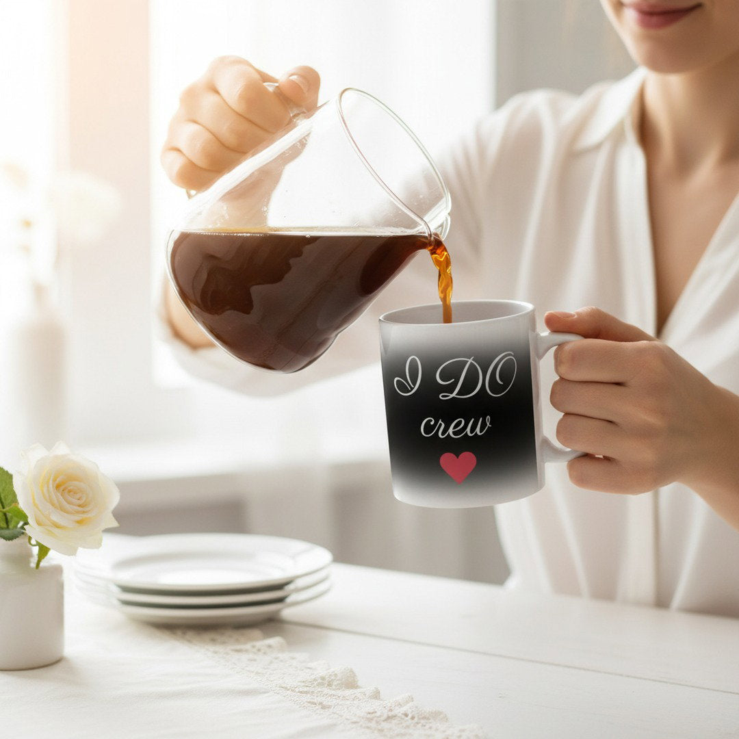 I DO Crew mug | Color Changing 11oz Wedding Party Mug