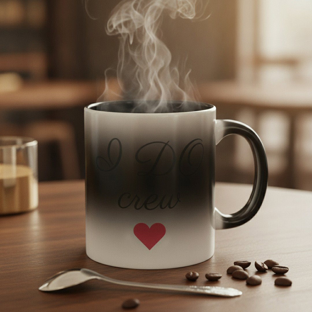 I DO Crew mug | Color Changing 11oz Wedding Party Mug