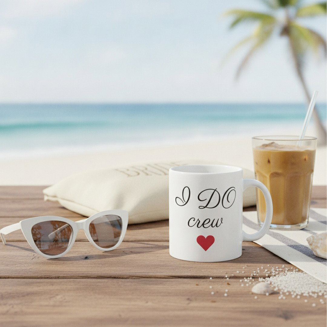 I DO Crew mug | Color Changing 11oz Wedding Party Mug