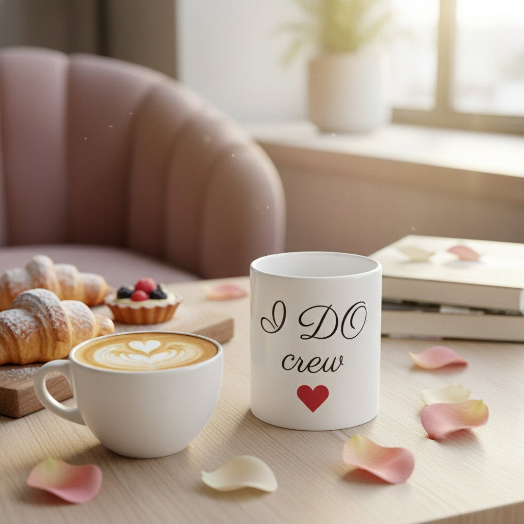 I DO Crew mug | Color Changing 11oz Wedding Party Mug