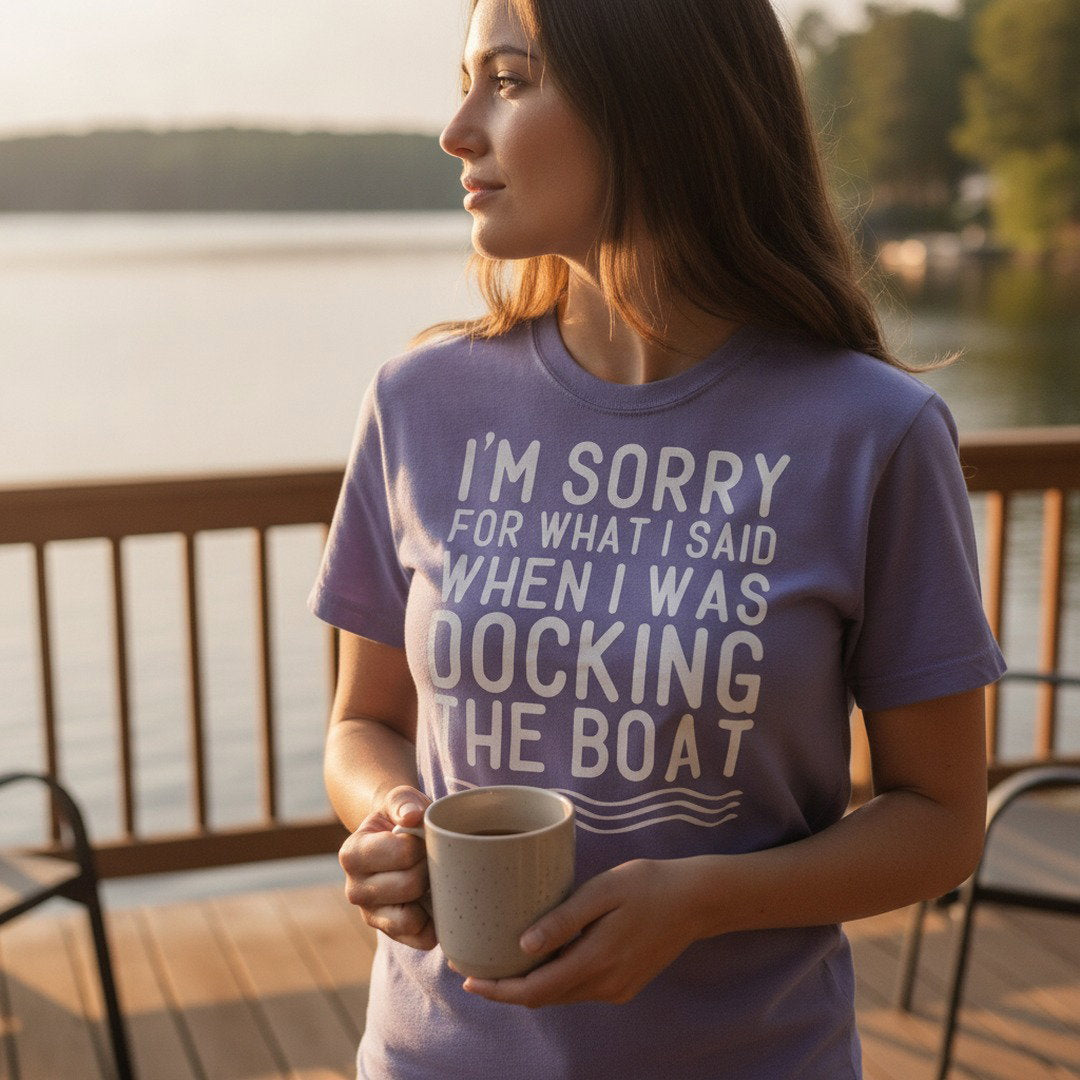 Classic Garment-Dyed T-Shirt - Sorry for what I said....