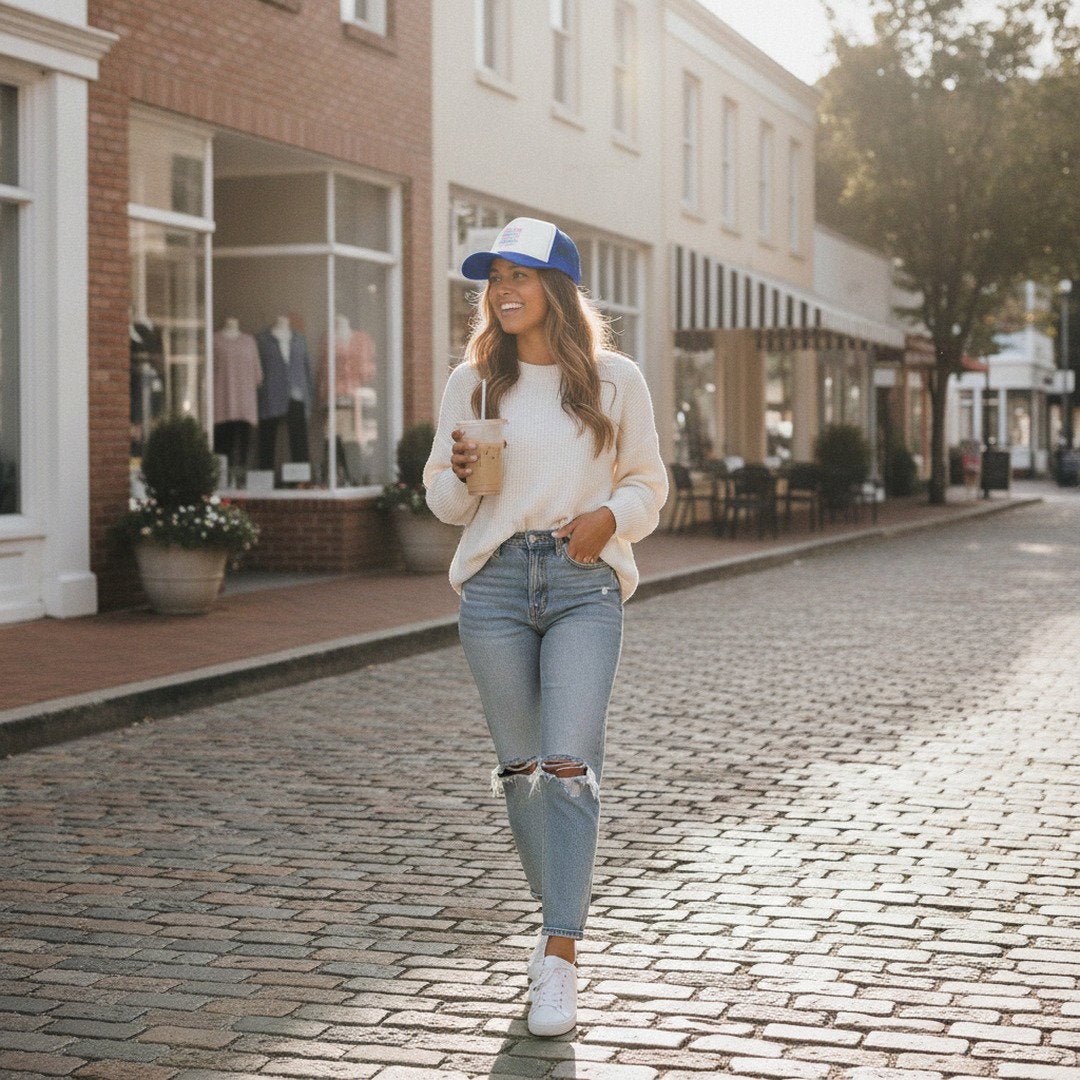 Wishing Won't Change Anything, Prayer Will Trucker Hat | Christian Mesh Snapback Cap