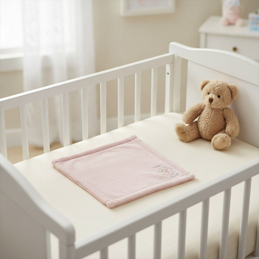 Pray Always™ Minky Baby Lovey Security Blanket | Soft Plush Christian Baby Comfort Blanket | Baby Shower Gift
