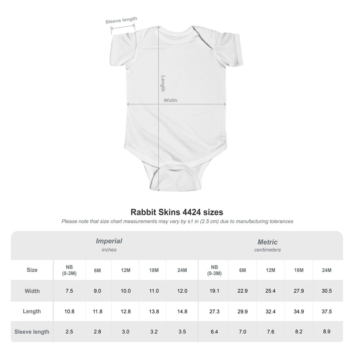 Infant Bodysuit - 'Mini' Pastel Rainbow Baby Onesie