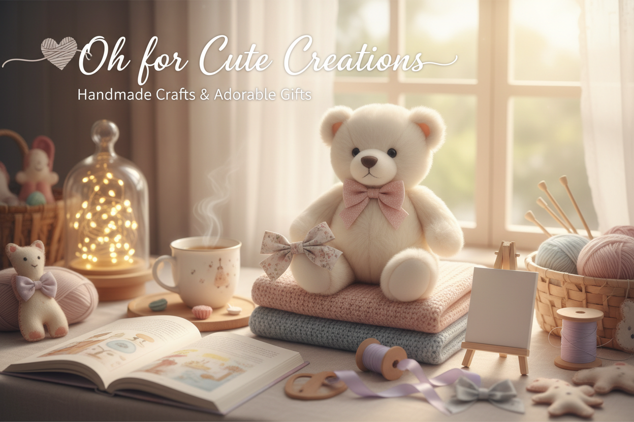 Teddy Bear and Bows Hero Banner